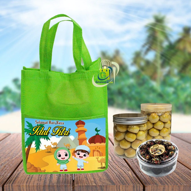 

GOODIE BAG BINGKISAN HAMPERS LEBARAN IDUL FITRI PREMIUM HB READY STOK