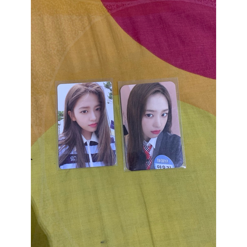 READY STOCK PHOTOCARD YUJIN IVE AFTER LIKE NAMIL BENEFIT NEVER LIVE