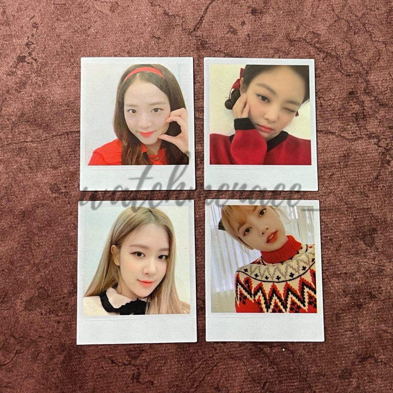 Official Photocard Blackpink DIY Phonecase Kill This Love Custom pc jisoo jennie rose lisa set