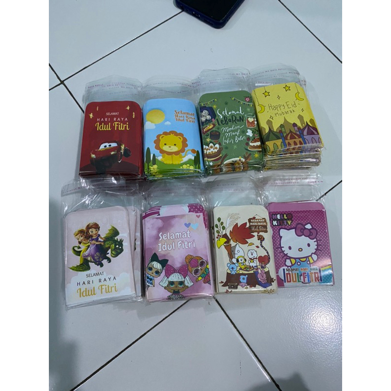 

paket amplop Lebaran isi 4