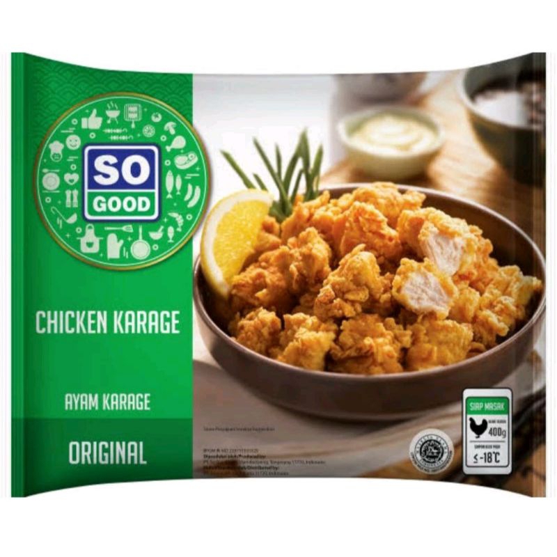 

So Good Chicken Karage 400gr