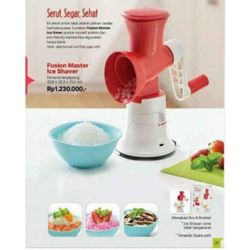 FUSION MASTER ICE SHAVER / SERUTAN ES