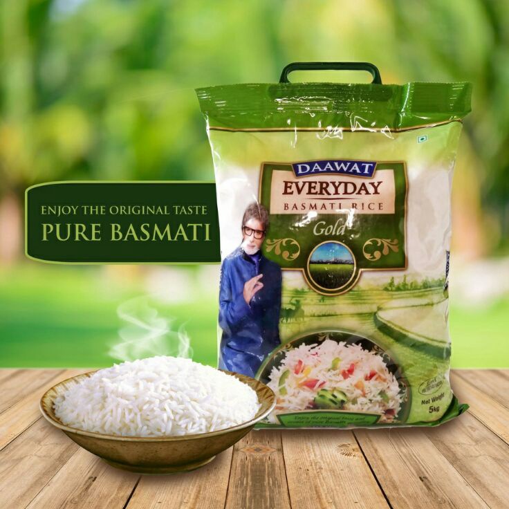 

ORIGINAL Beras Basmati 1kg Premium Daawat LONG GRAIN original Beras Brasmati Arab