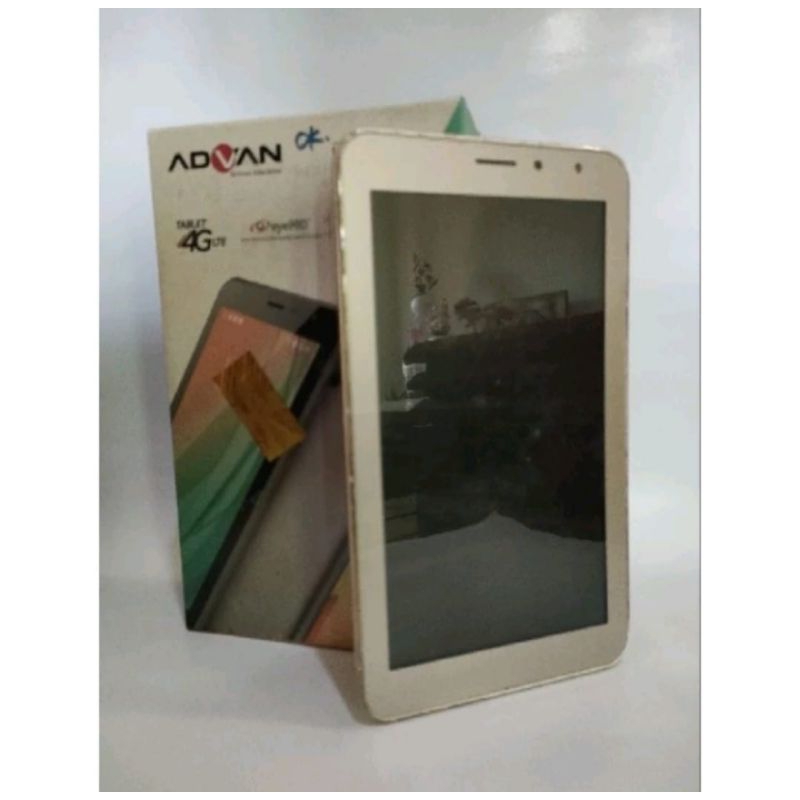 Tablet Advan i7a ram 2/32 kondisi normal siap pakai