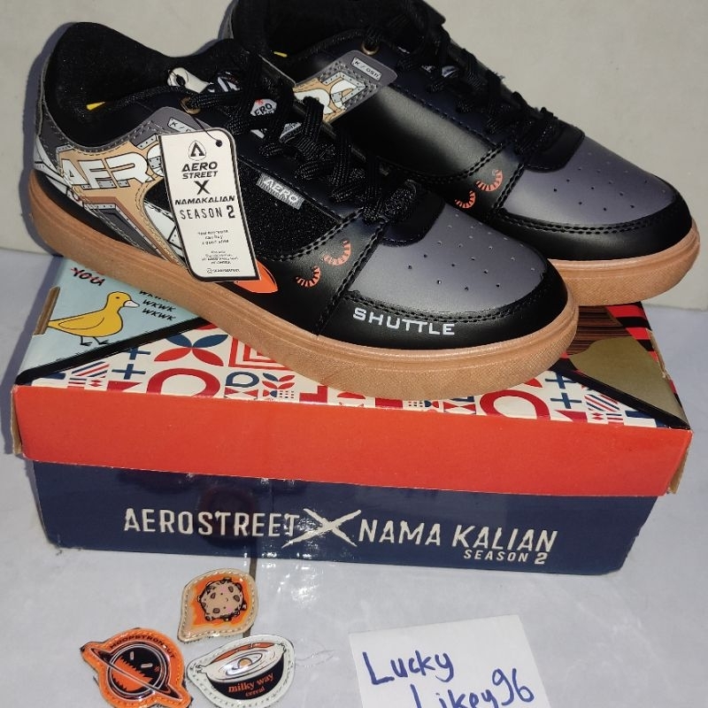 Sepatu Aerostreet x kenny v2 nama kalian