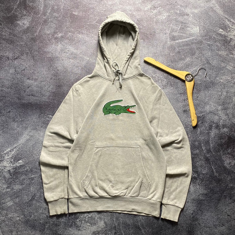 Hoodie Lacoste Big Logo Second Original