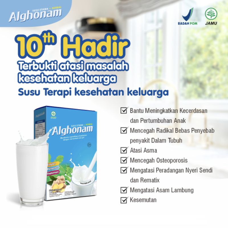 

susu terapi Alghonam