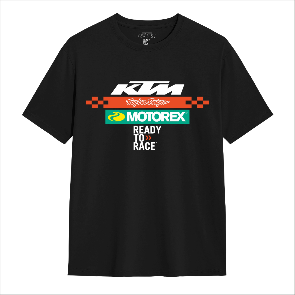 T Shirt KTM Motorex Troy Lee Design Kaos Racing Motocross FGS