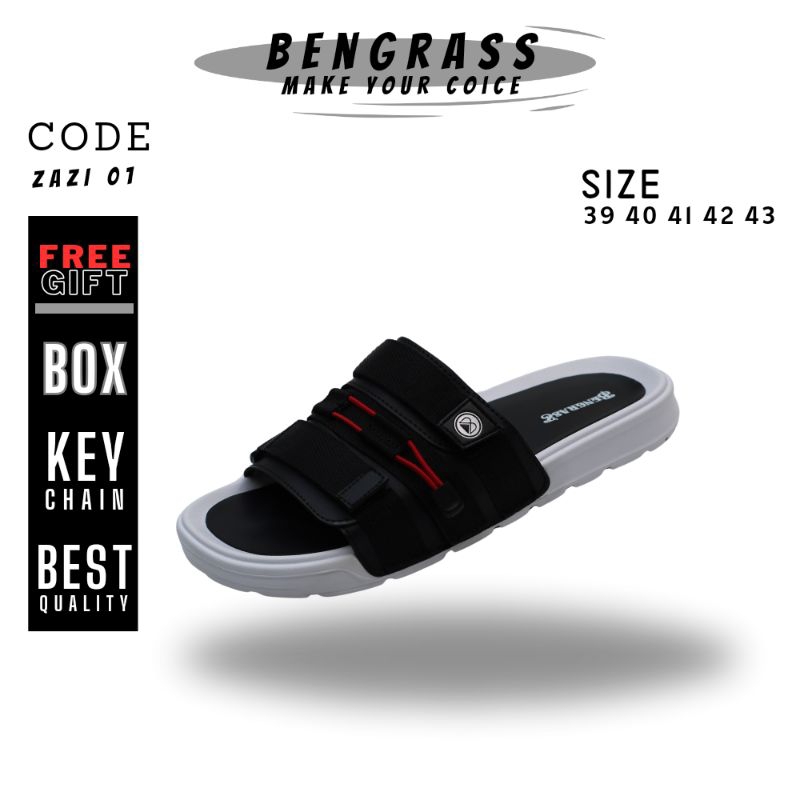 BENGRASS sandal selop sandal pria wanita bisa cod code zazi