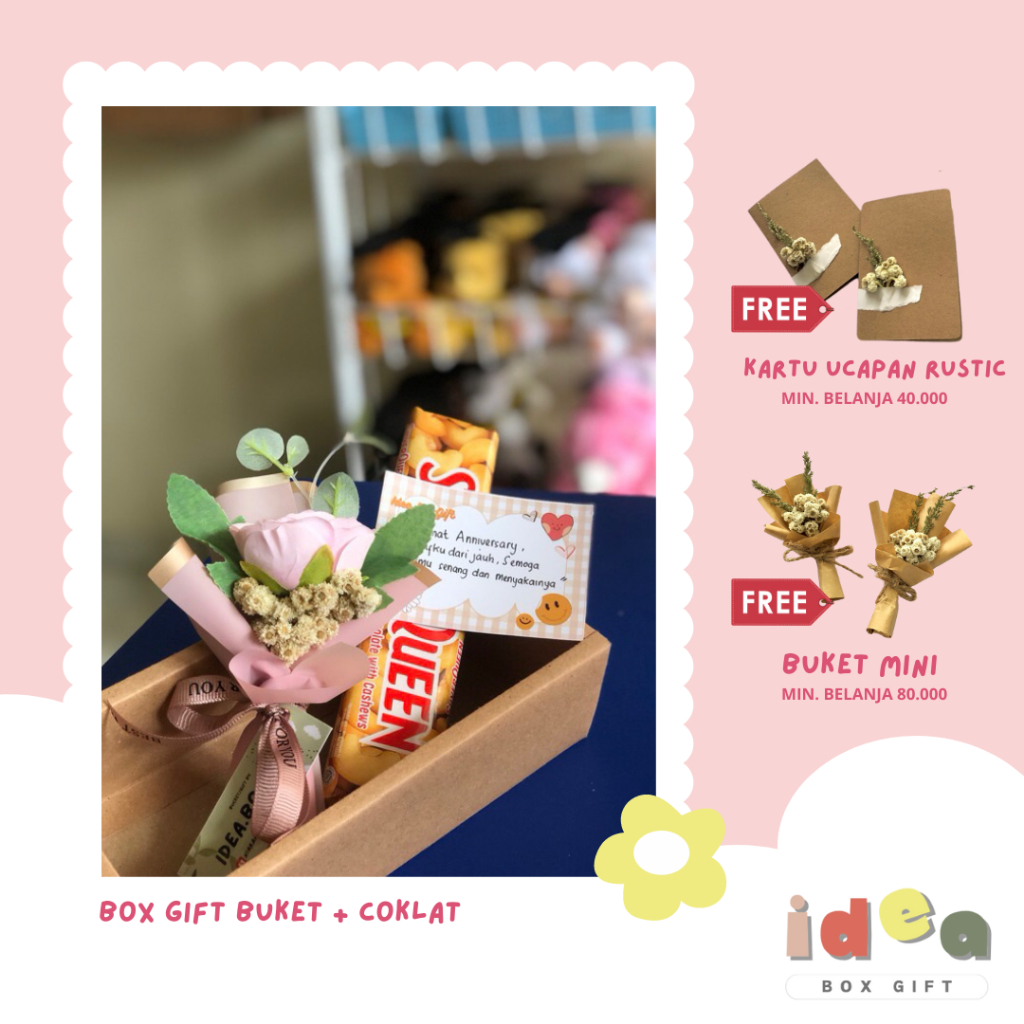 

Gift Box Coklat Valentine / Kado Valentine