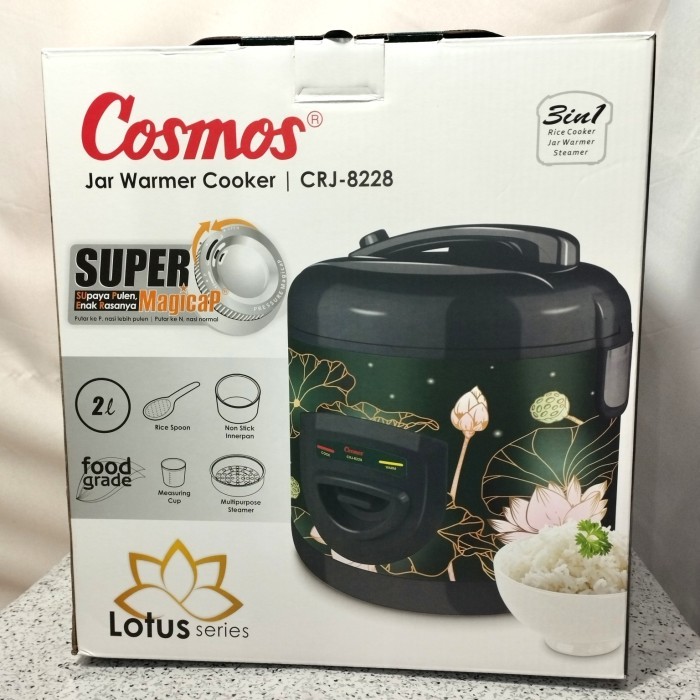 MAGIC COM COSMOS 2 LITER RICE COOKER COSMOS 2 LITER PENANAK NASI COSMOS 2 LITER