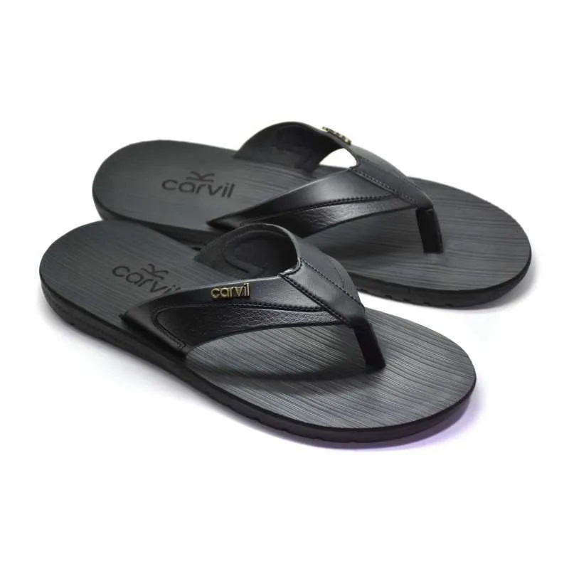 Carvil Ferguso-01 M Sandal Casual jepit Pria Kulit Original 100%