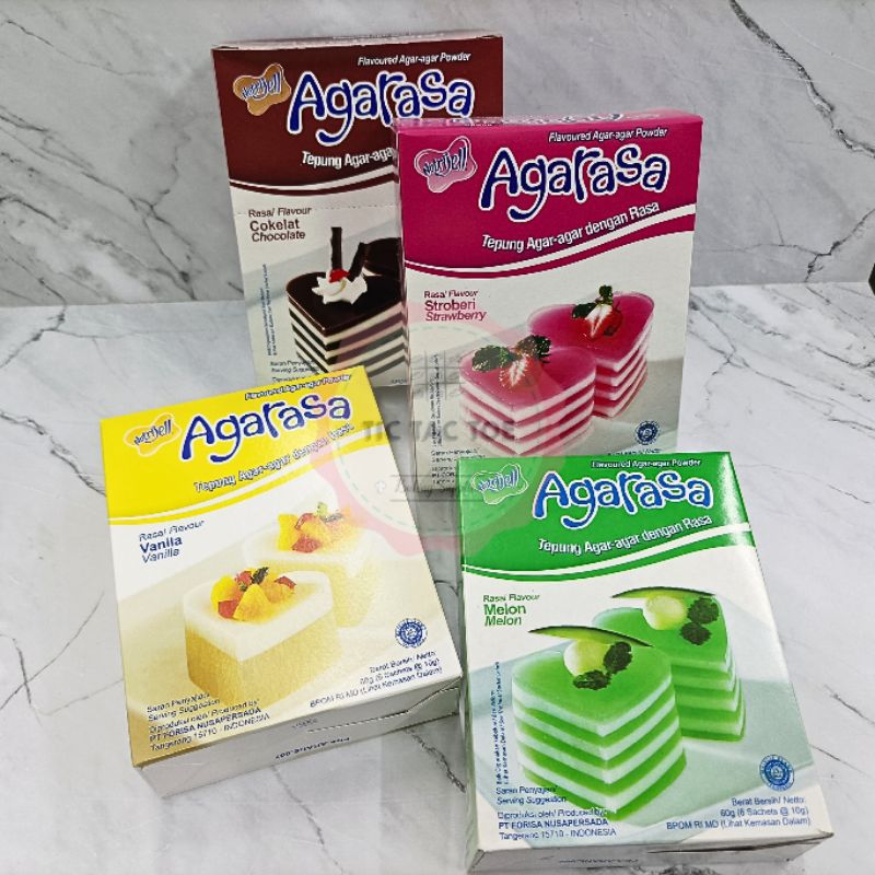 

Nutrijell Agarasa Box All Variant Isi 6pcs