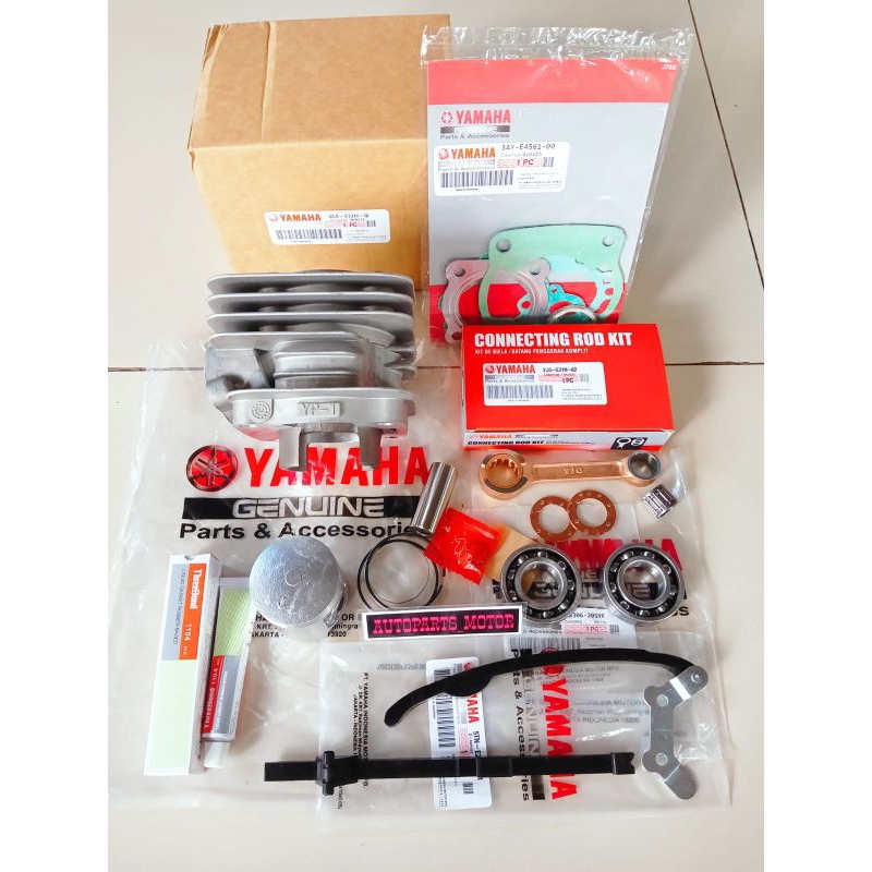 PAKET BLOK SEHER LENGKAP YAMAHA(YP-1)FIZ R/POSWAN/FORCE/KUSUS 2 TAK