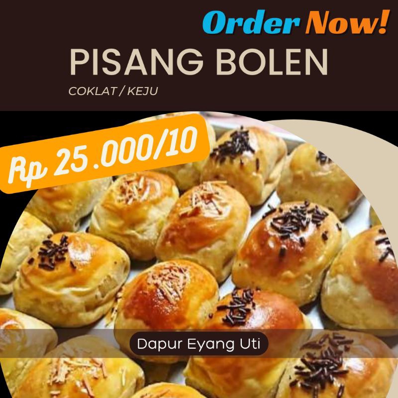 

Pisang Bolen Coklat Semarang Isi 10