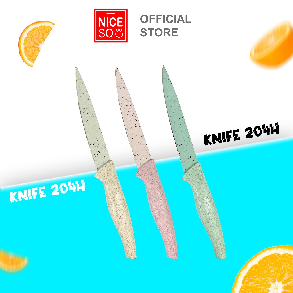 NICESO Official Pisau Dapur / KNIFE 204H