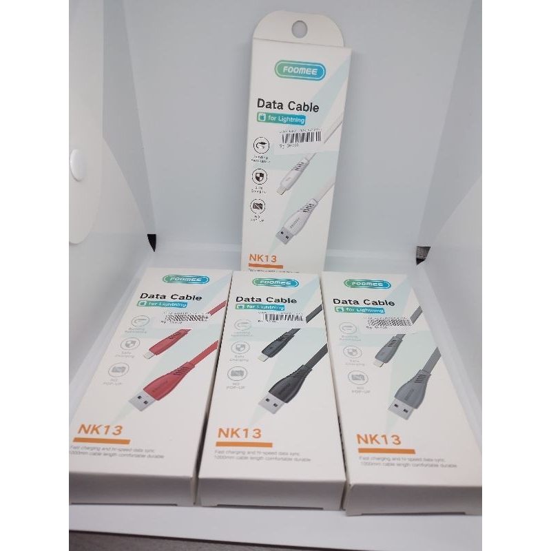 FOOMEE NK13 Data Cable Lightning Fast Charging 2.4A