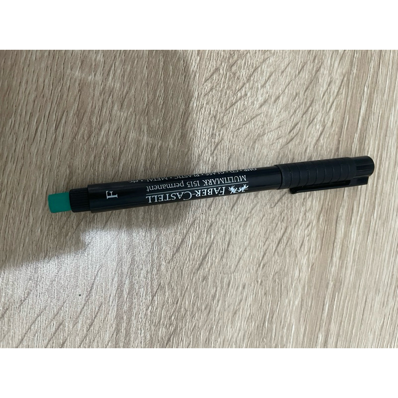

NEW BUKAN PRELOVED faber castell marker spidol permanent black hitam alat tulis sekolah