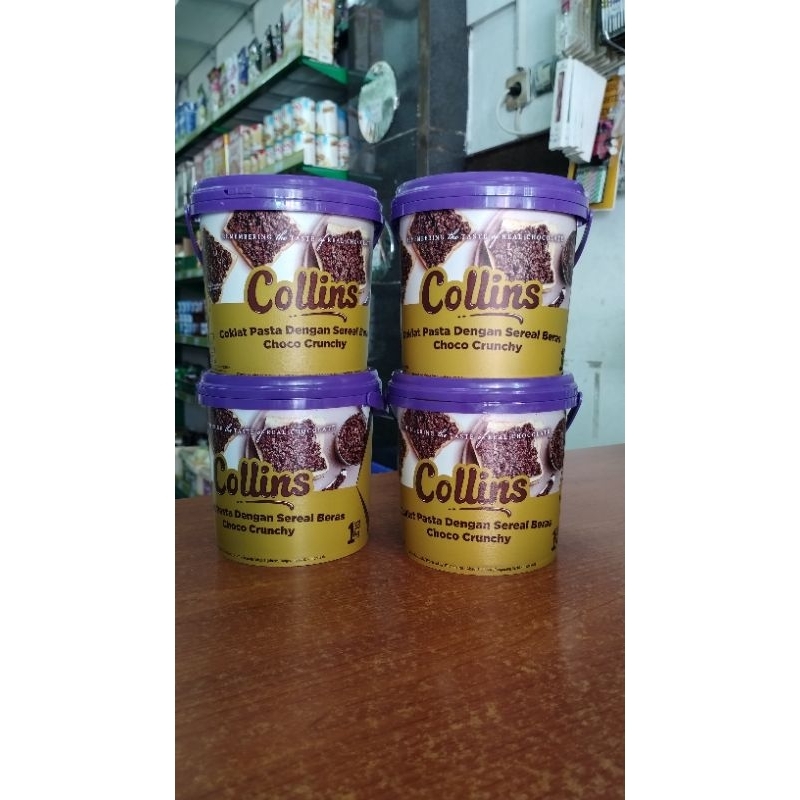 

Collins Choco Crunchy 1kg // Pasta coklat crunchy // olesan roti