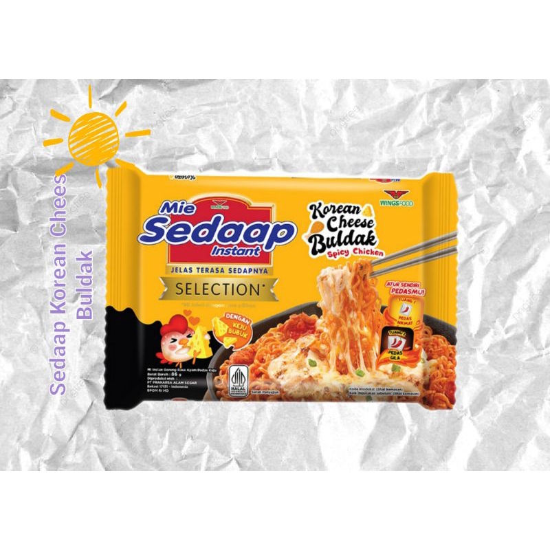 

Korean Cheese Buldak Mie Instant Goreng Sedaap