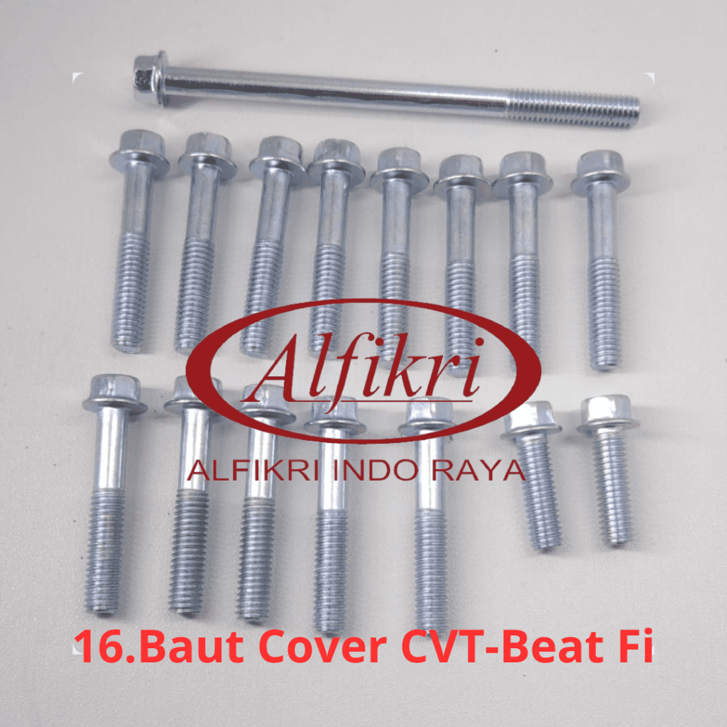 12-16 CVT Beat Fi 1Set / Baut CVT Honda Beat Fi 1Set / Baud Baut CVT Honda Beat Fi 1Set