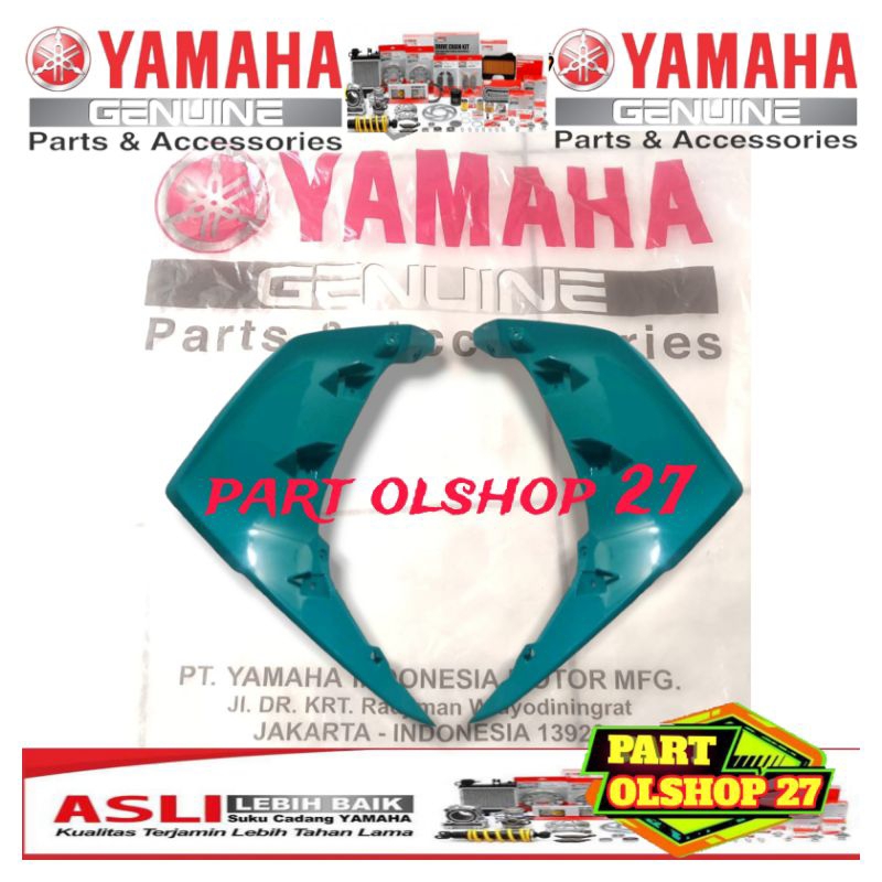 PANEL SAYAP DEPAN KANAN KIRI MIO M3 Z HIJAU TOSCA ASLI ORIGINAL YAMAHA 2PH-F835U-00-PM2PH-F835V-00-P