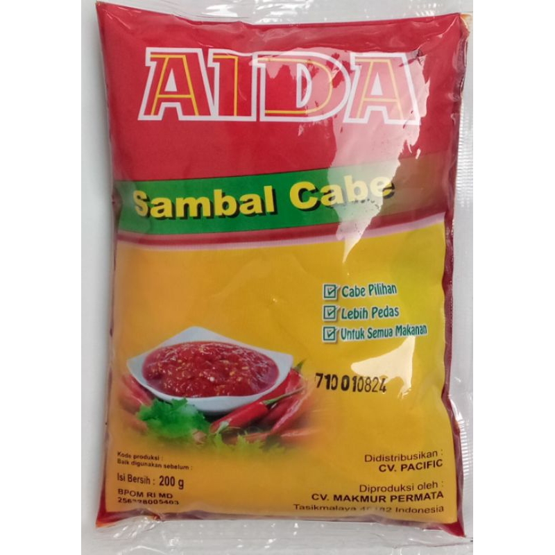 

SAMBAL CABE 200 gr