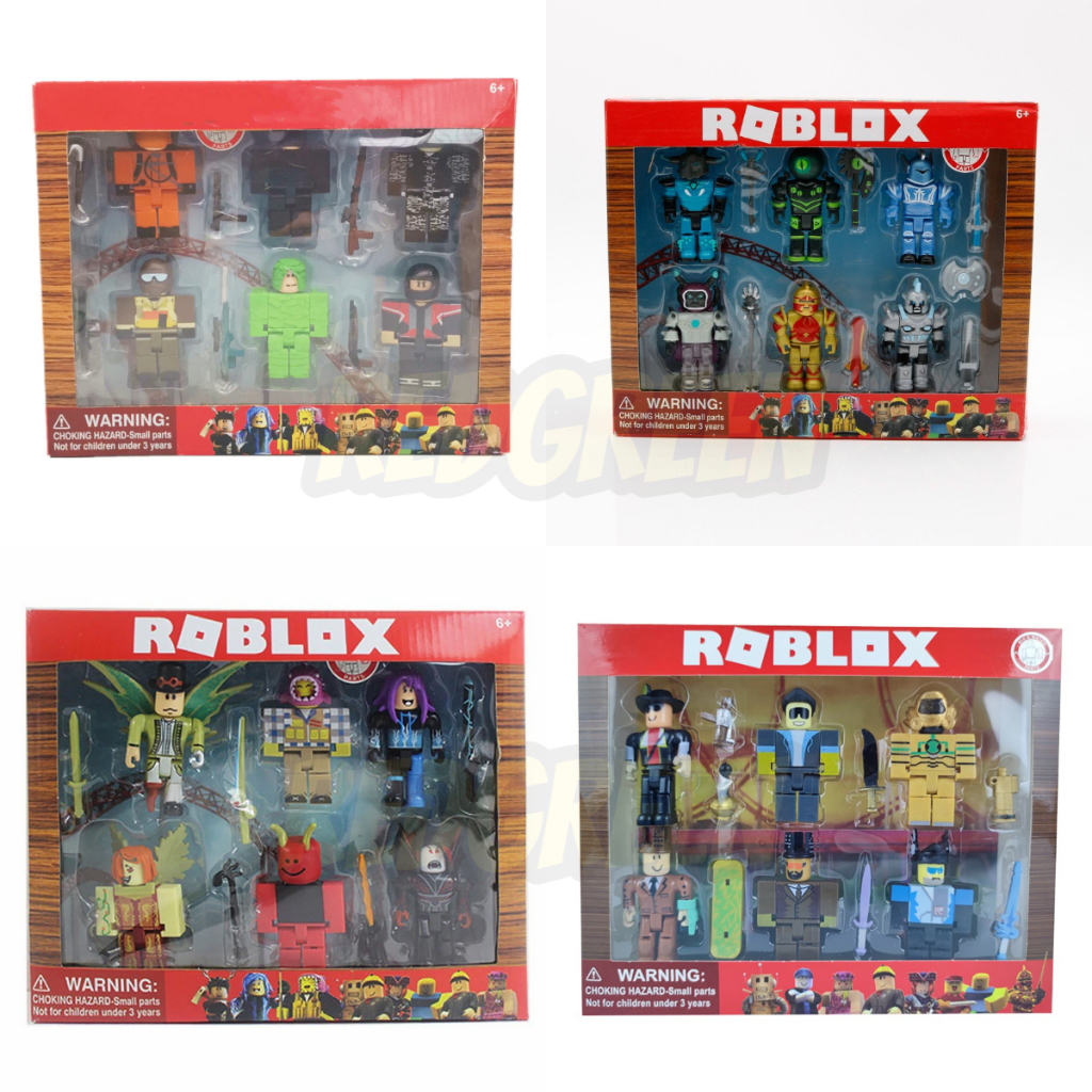 mainan anak koleksi figure roblox action figure roblox set