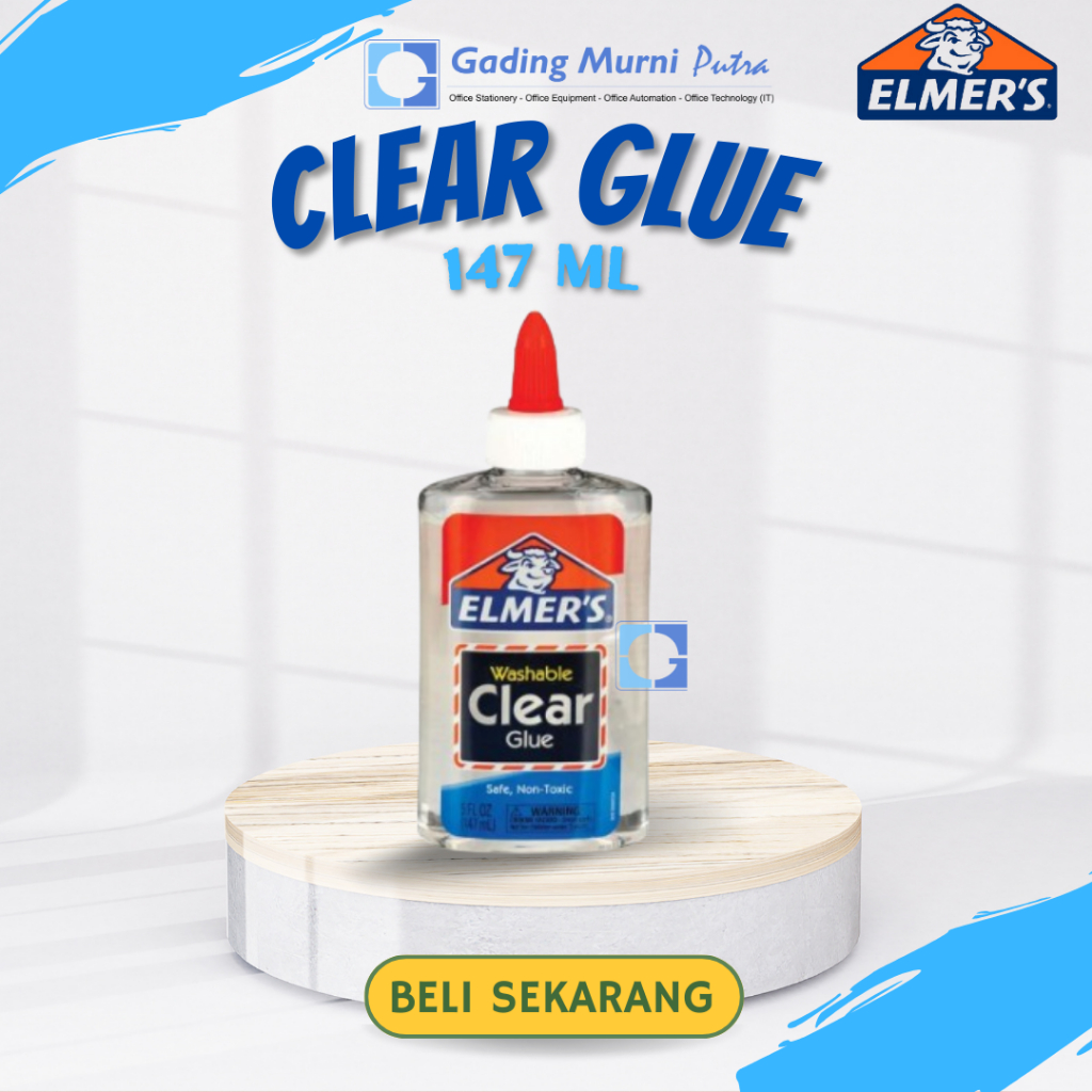 

ELMER'S WASHABLE CLEAR GLUE 5 OZ (147 ML)