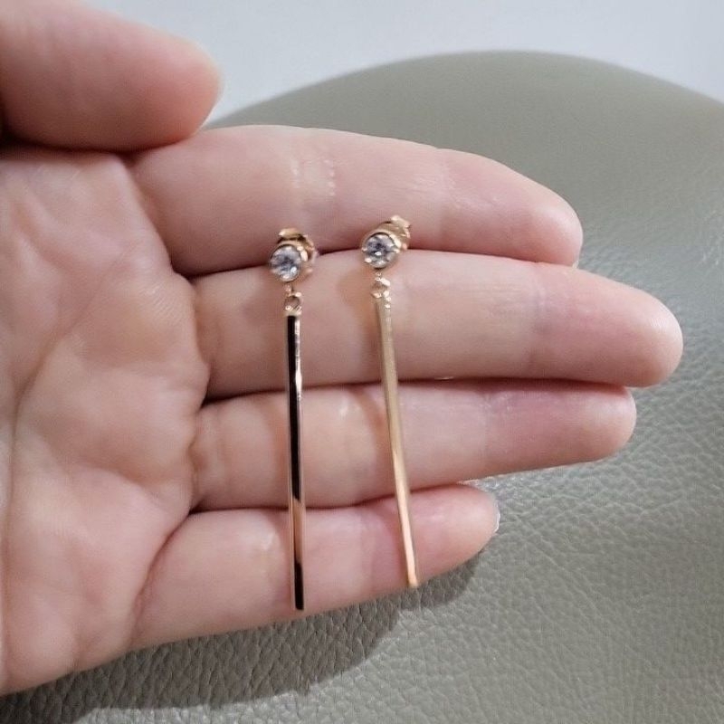 giwang rose gold emas 2.88gr  kadar 750