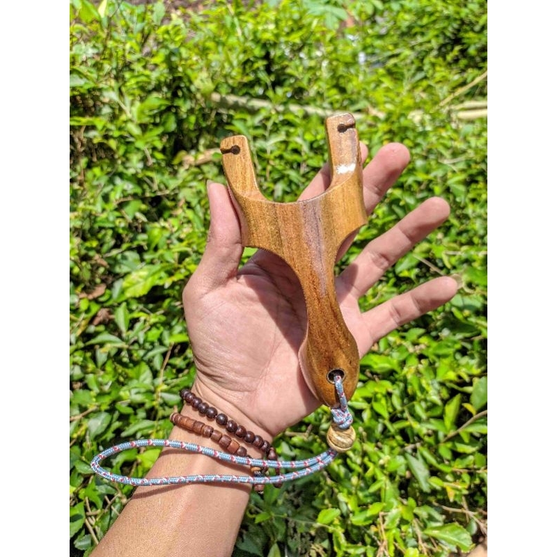 Ketapel Kayu Jati ala" A-24