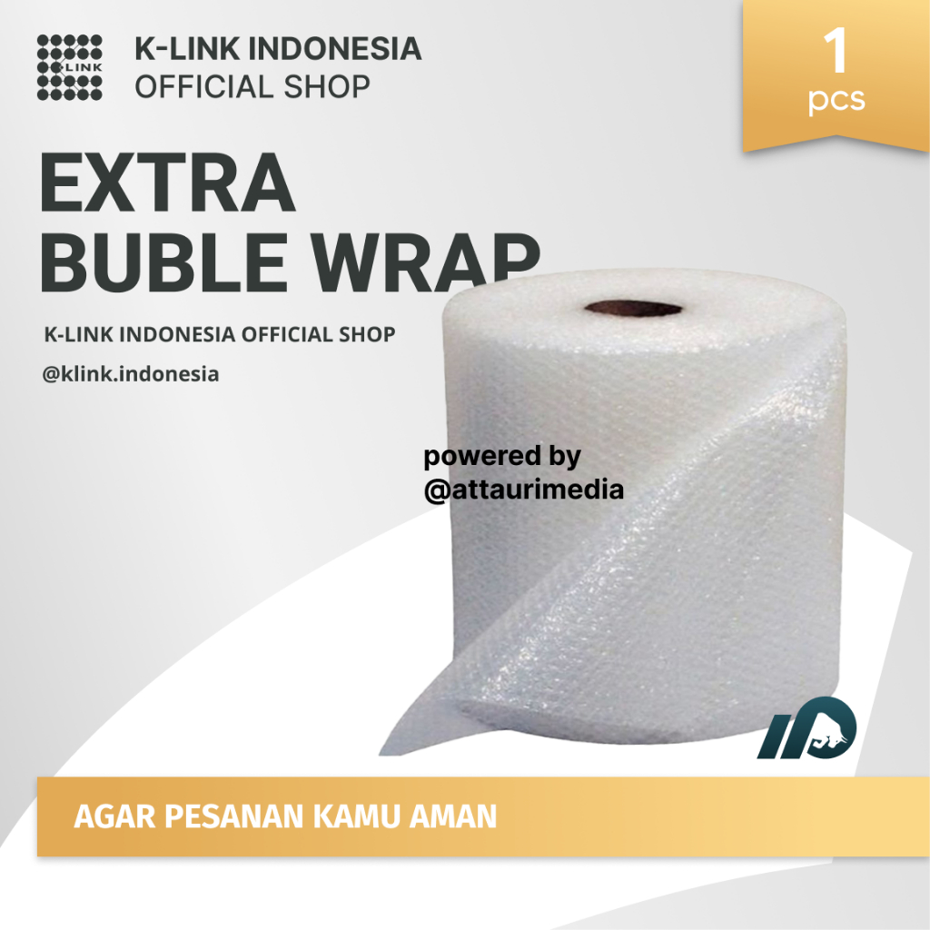

Extra Bubble Wrap Tebal Untuk Semua Produk dan Semua Ukuran K-Link Premium Reseller K Link Official Original Store