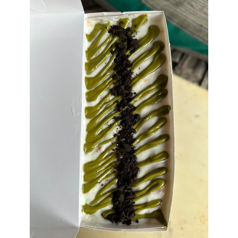 

Cheesecuit MACRO (matcha oreo)