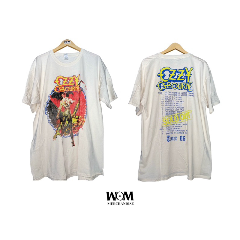 Kaos Ozzy Osbourne - @1986 Tour Vintage