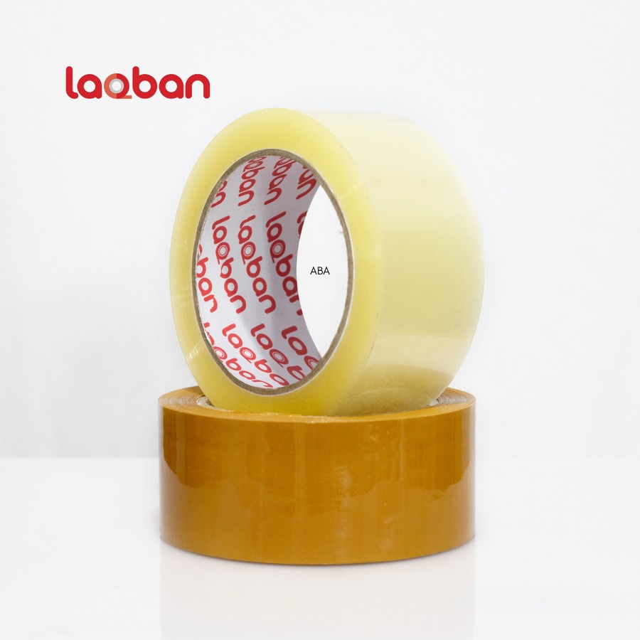 

Lakban Ekonomis 100 yard 45 mm 42 micron Bening / Coklat - Bening, 90 yard