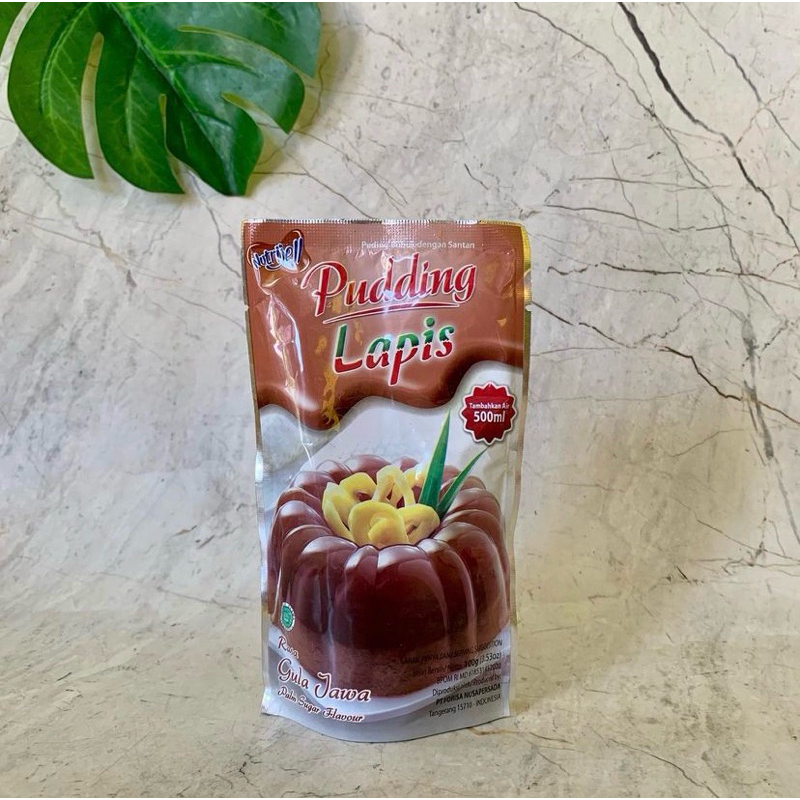 

Nutrijell Pudding Lapis Rasa Gula Jawa 100gr