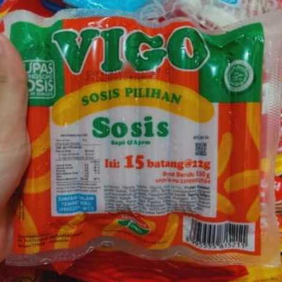 

Sosis Vigo Kombinasi (Sapi & Ayam) 330gr isi 15pcs