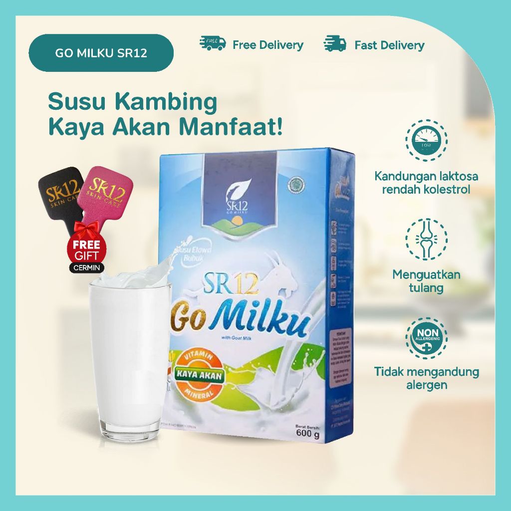 

SR12 Go Milku Susu Kambing Etawa Minuman Kesehatan Imun Tulang Jantung Pelancar Asi Pencegah Diabetes