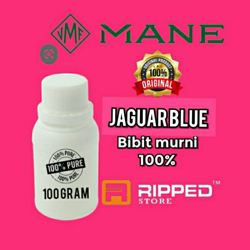 (100ML) BIBIT PARFUM MURNI JAGUAR BLUE BY MANE ORIGINAL