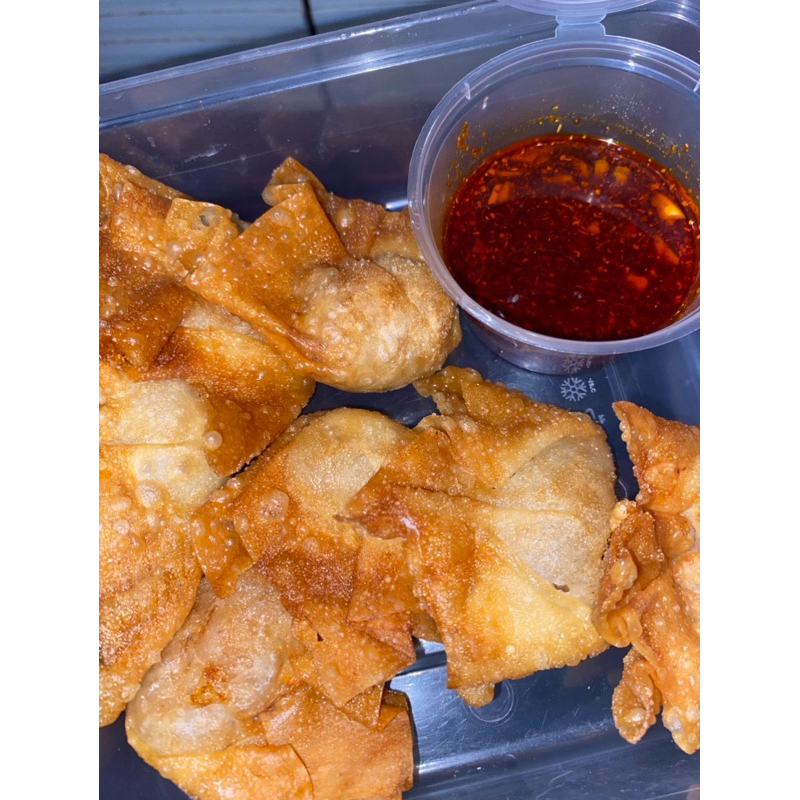 

PANGSIT GORENG CHILI OIL BY FOODSELLS_WELL.ID