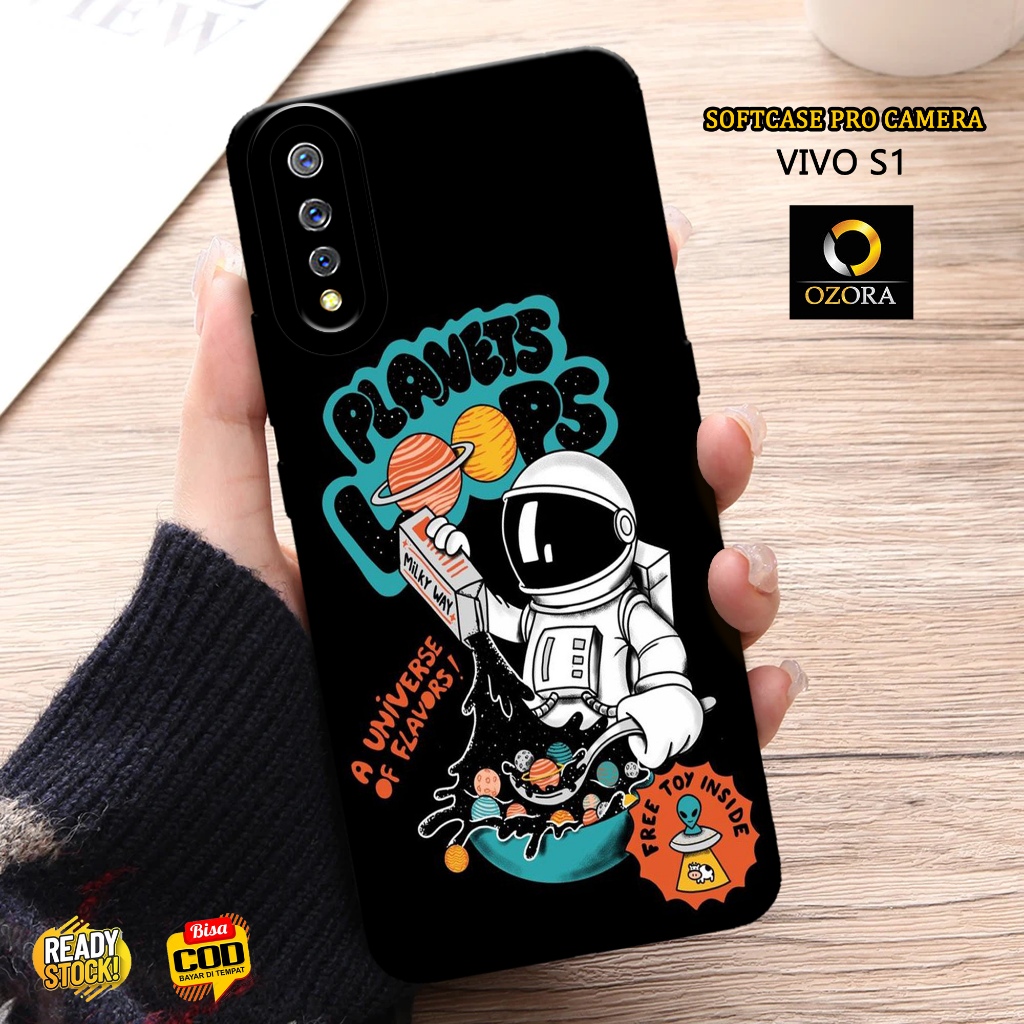 OZORA - Case Vivo S1 Terbaru - Fashion Case ASTRONOT - Casing Vivo S1 - Softcase Vivo S1 - Aksesoris