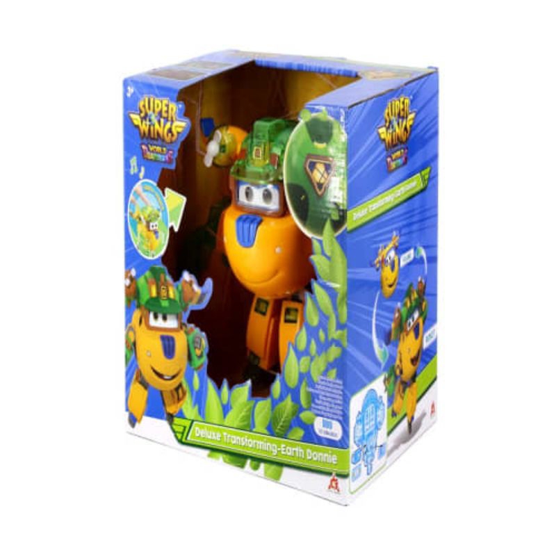 Alpha Group Action Figure Superwings Deluxe Transform Donnie 0922