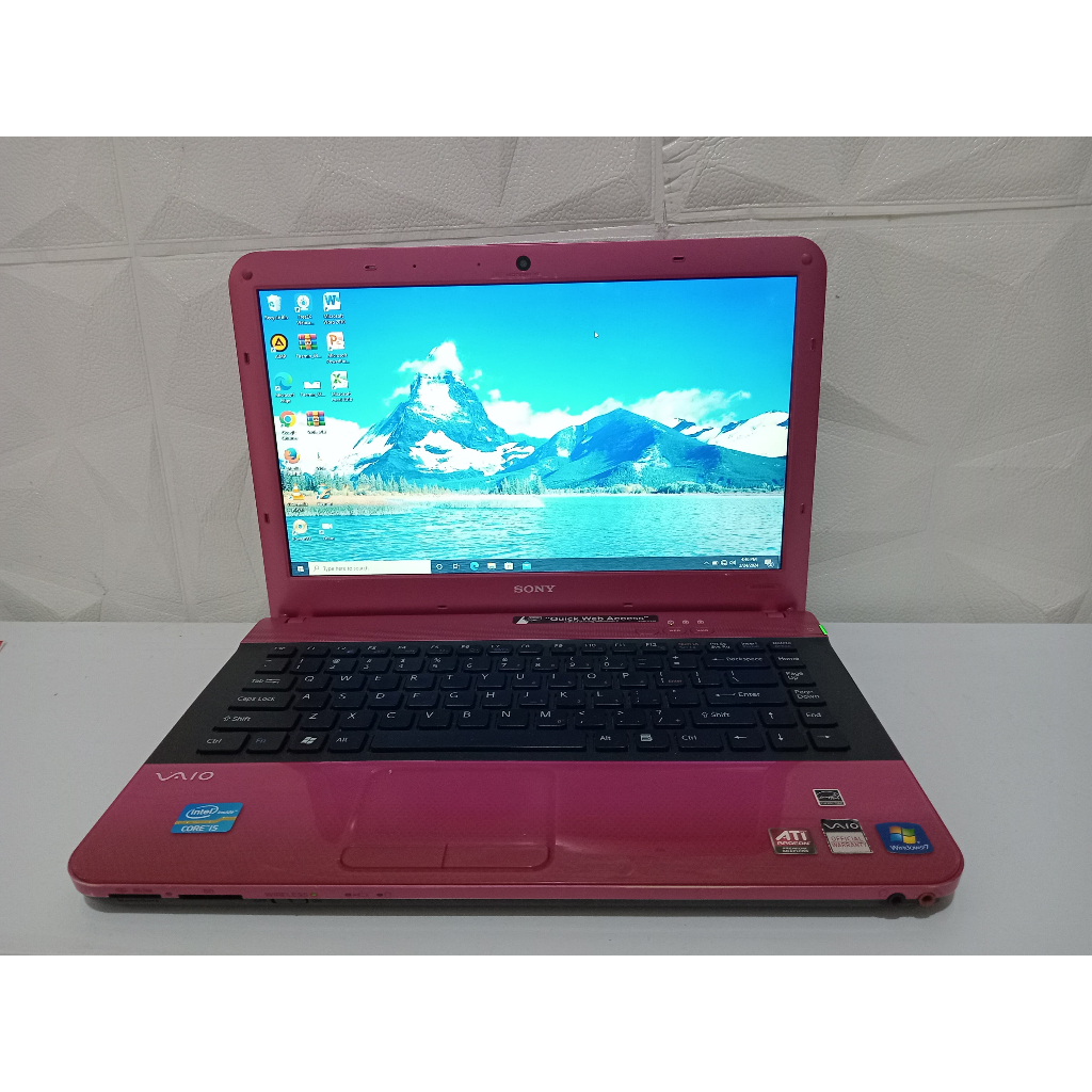 Laptop sony PCG61212W 8GB RAM 120GB HDD UK 13INCH NO MINUS MULUS DAN MURAH