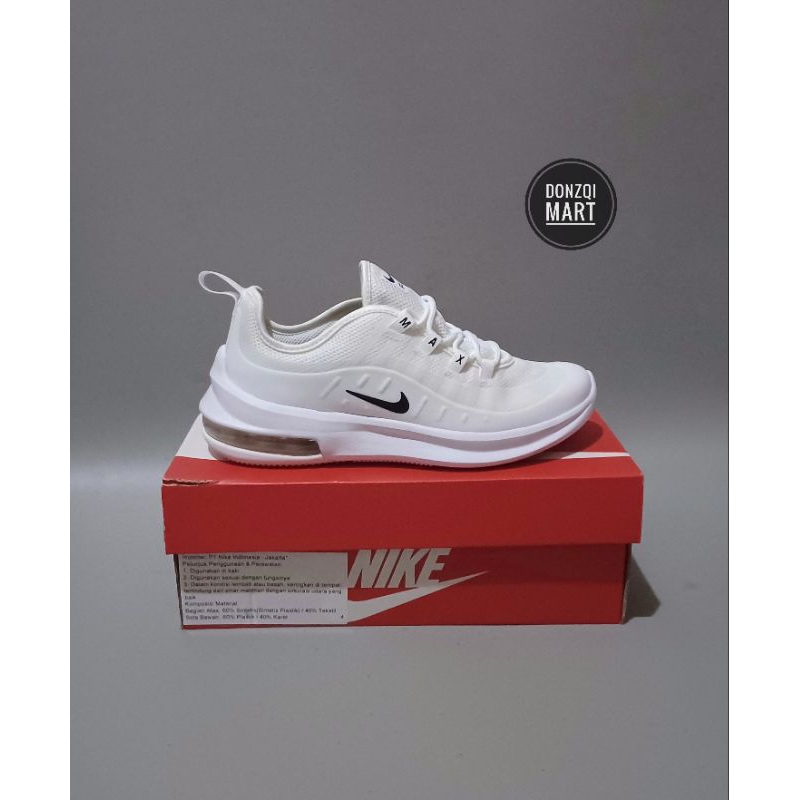 Nike Air Max Axis Kids Sneakers Shoes - White/Black