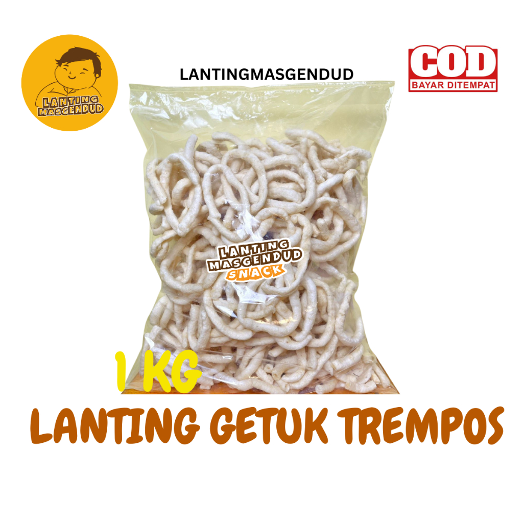 

Lanting Getuk Trempos Gurih : Camilan 1 kg Goreng Asin Snack Singkong Food Cemilan Keripik