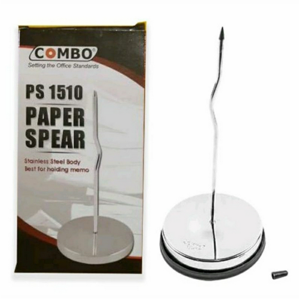 

TUSUK BON Besi Besi Stainless Paper Spear Silver