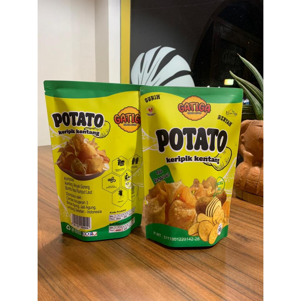 

Potato Keripik Kentang Rasa Rumput Laut