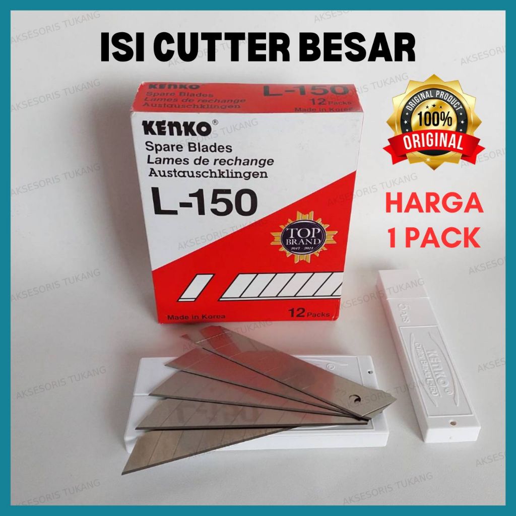 Isi Cutter Besar Kenko L150 / Refill Mata Pisau Cutter Kenko Original
