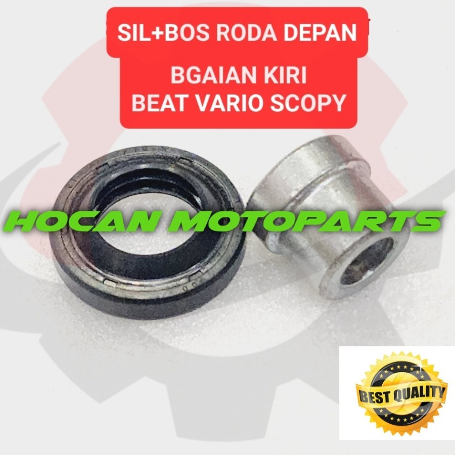 SEAL RODA DEPAN + BOS BOSH RODA BAGIAN KIRI BEAT VARIO SCOOPY BEAT FI