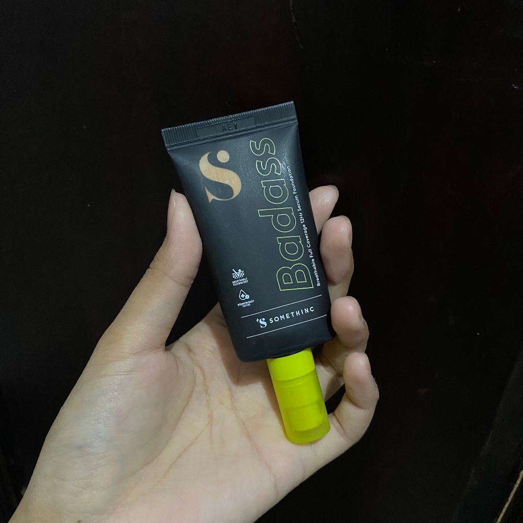 Preloved Somethinc Badass Breathable Full Coverage 12HR Serum Foundation (shade N01-NINA)